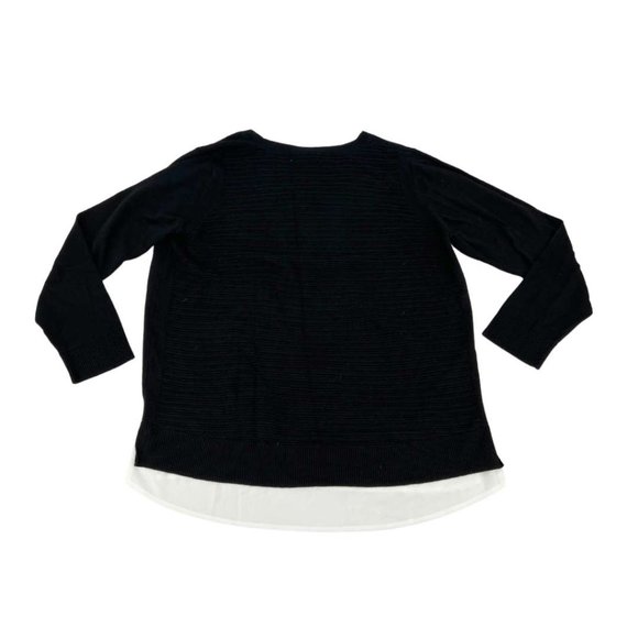 Hilary Radley | Women's Long Sleeve Top | Black | Size XXLarge - Picture 2 of 2